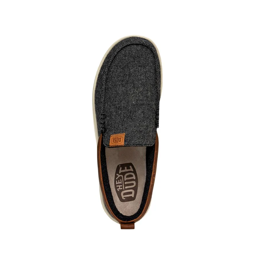 Wally Grip Moc Wool - Charcoal