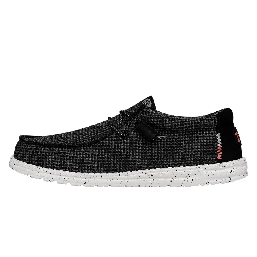 Wally Sport Mesh - Black White