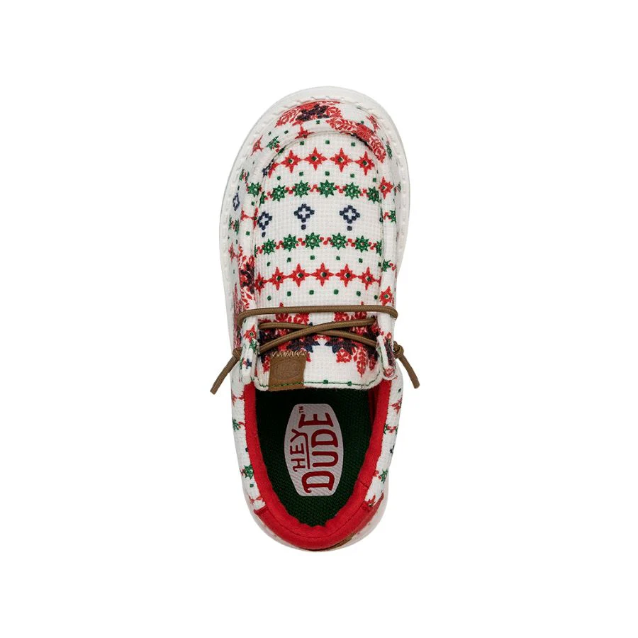 Wally Youth Ugly Sweater Cool Yule - Holiday Cream