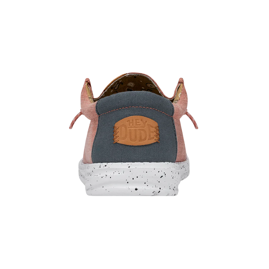 Wally Washed Canvas - Red