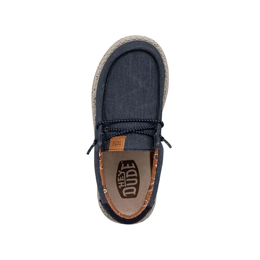 Wally Youth Washed Canvas - Navy