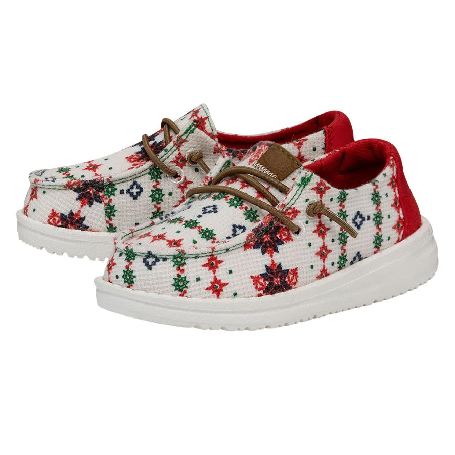 Wendy Toddler Ugly Sweater Cool Yule - Holiday Cream