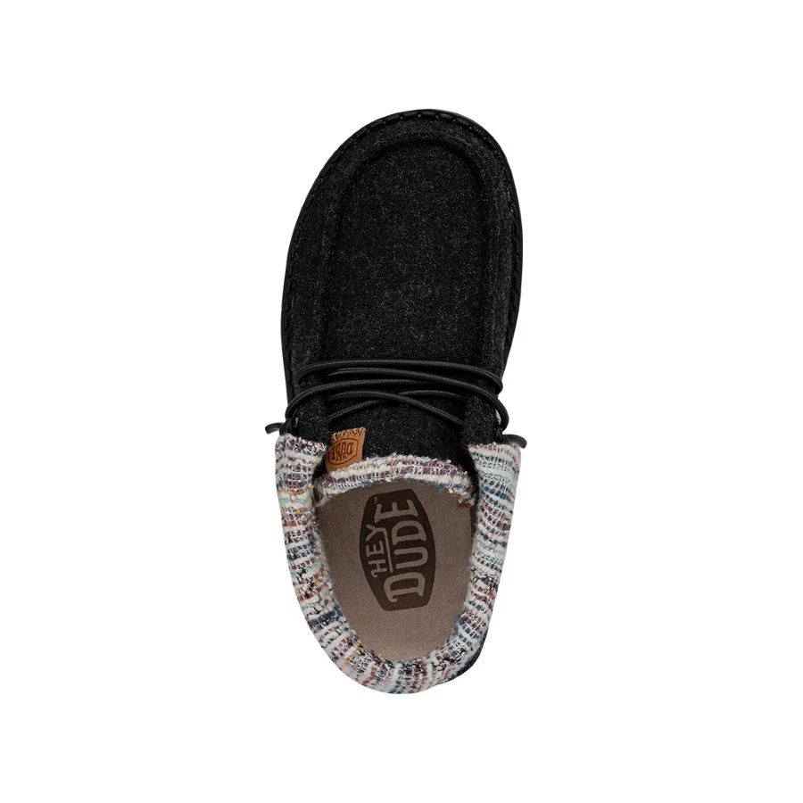 Wendy Fold Youth Baja Boot - Black