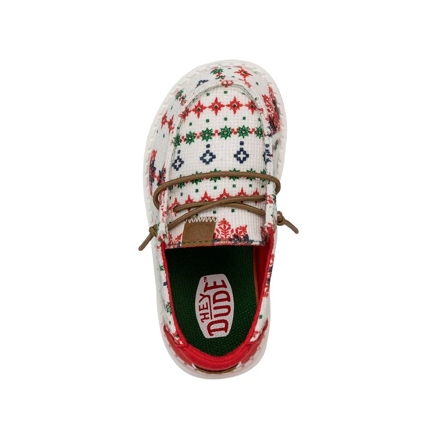 Wendy Toddler Ugly Sweater Cool Yule - Holiday Cream