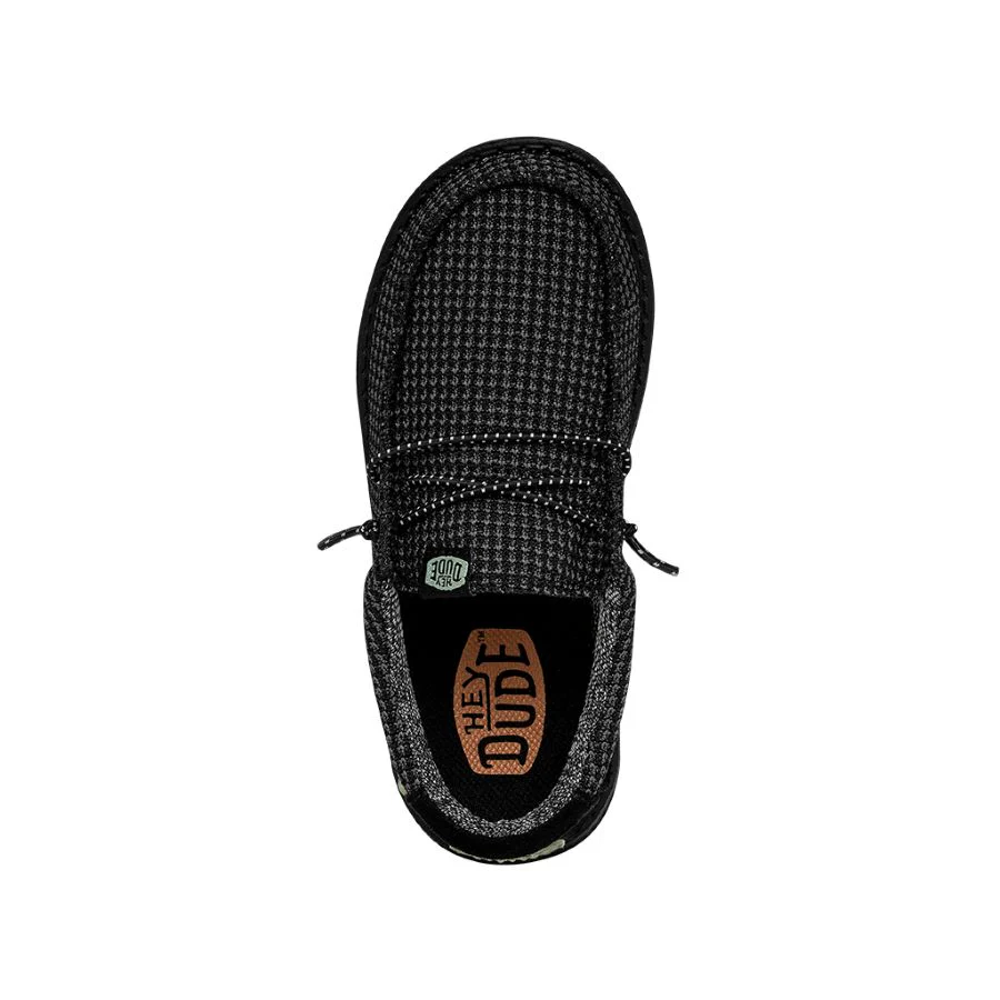 Wally Youth Sport Mesh - Black