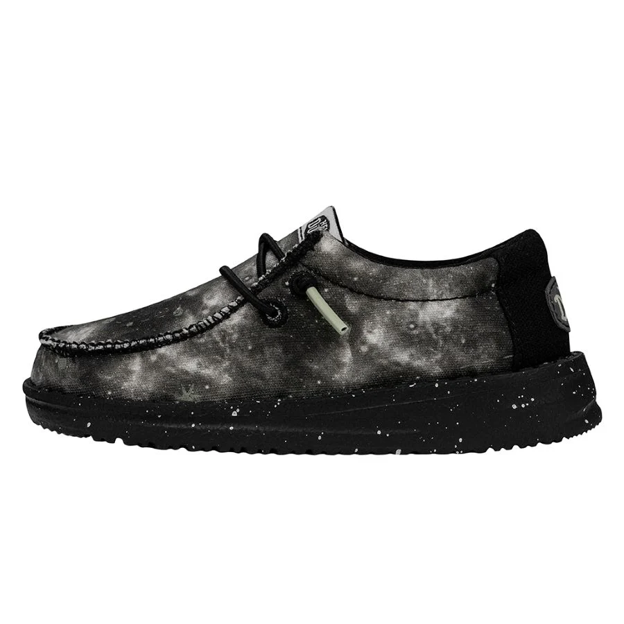Wally Toddler Galaxy - Black Multi Glow