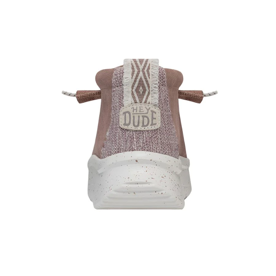 Wendy Peak Hi Suede - Blush