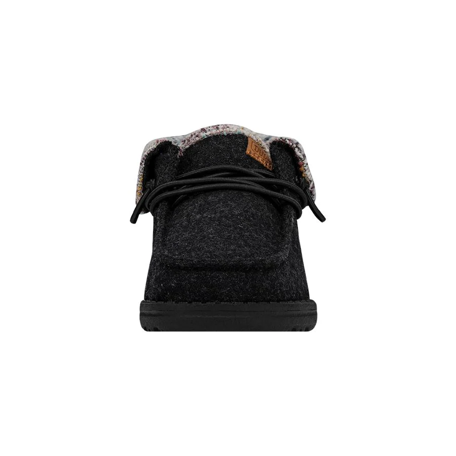 Wendy Fold Youth Baja Boot - Black