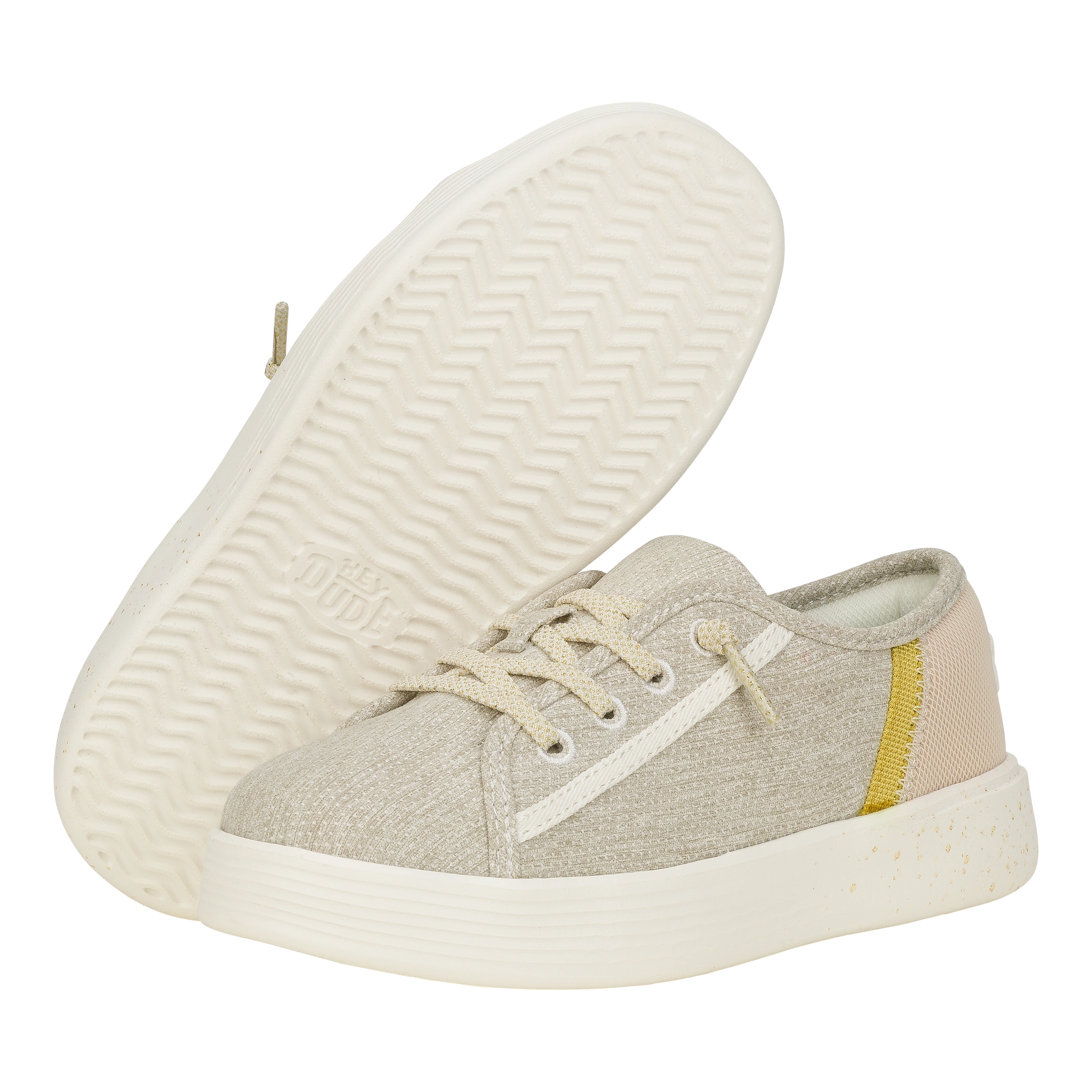 Cody Youth Heathered Mesh - White