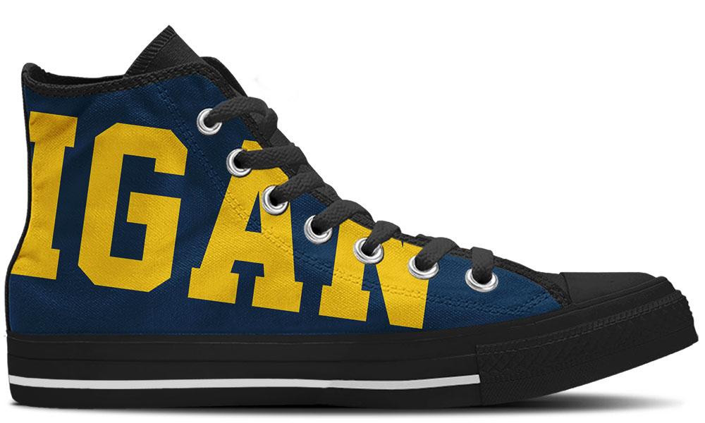 Michigan High Top Sneakers WV