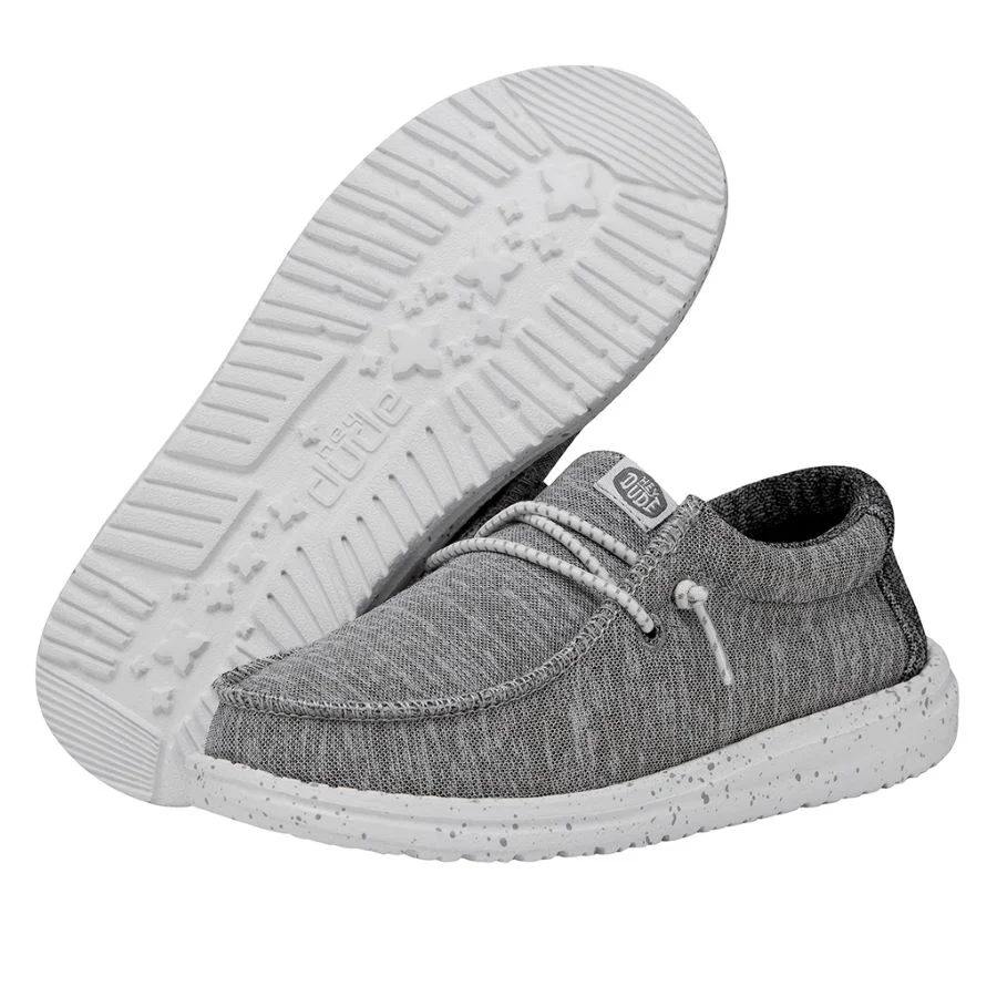 Wally Youth Sport Knit - Light Grey