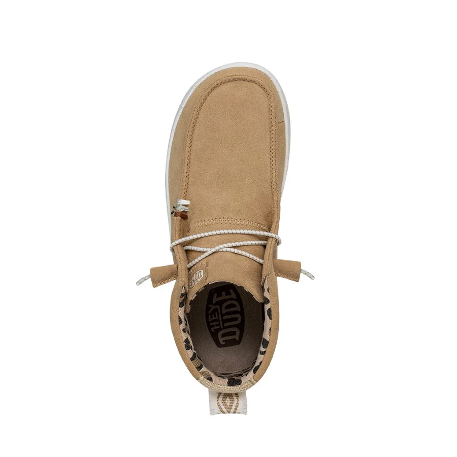 Wendy Peak Hi Suede - Tan