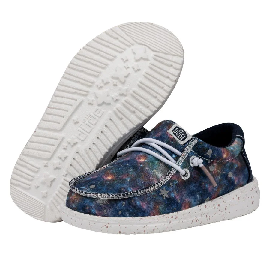 Wally Toddler Galaxy - Blue Multi Glow