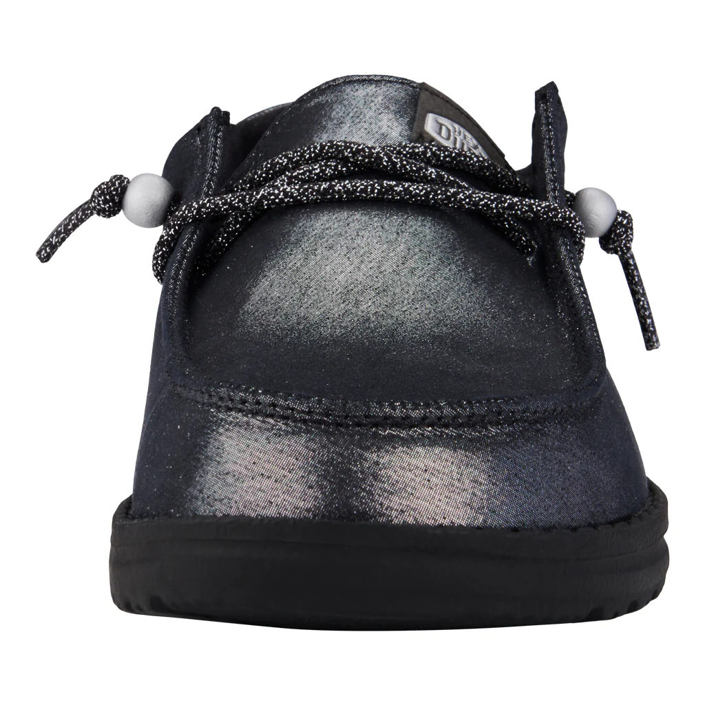 Wendy Metallic Shine - Black/Black