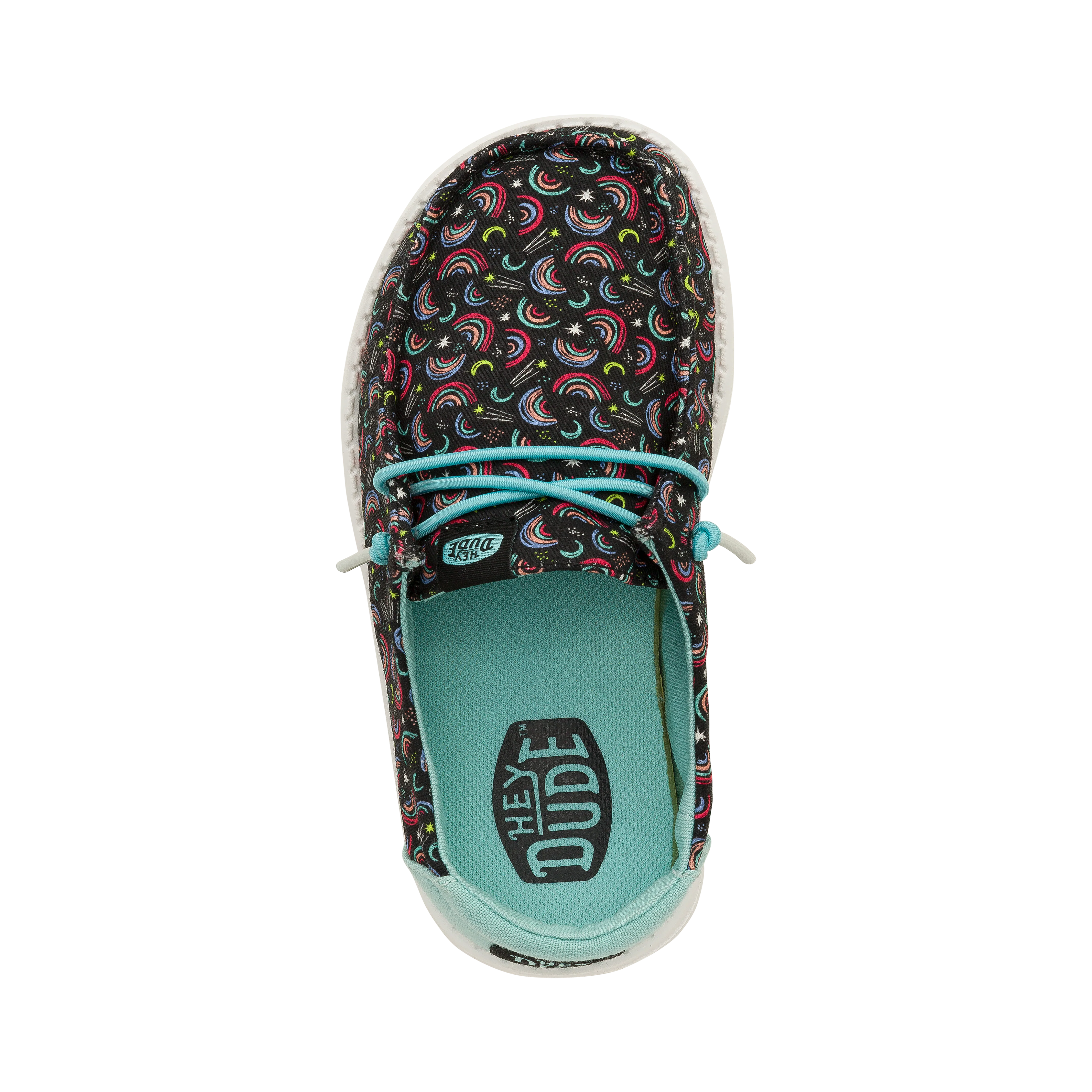 Wendy Toddler Rainbow Sky - Black