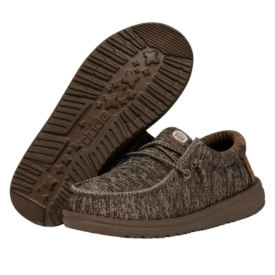 Wally Youth Sport Knit - Walnut