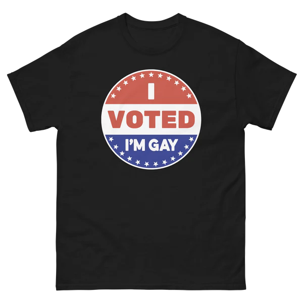 I Voted I'm Gay.