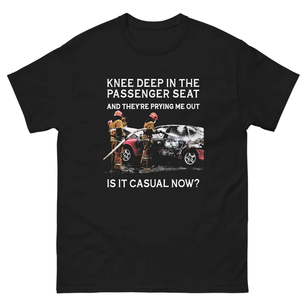 Knee Deep In The Passenger Seat.