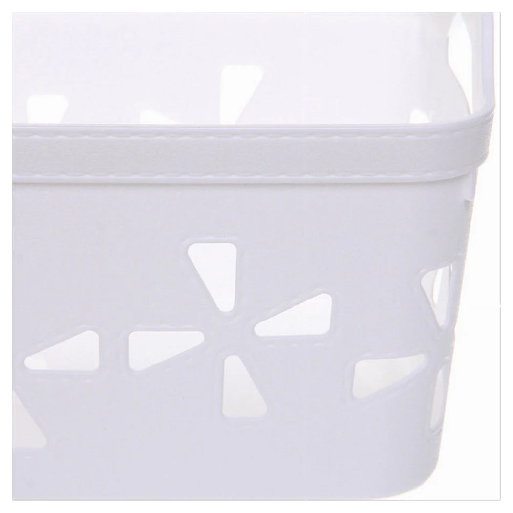 Cesta de almacenamiento de canasta que lleva todo con manijas surtidas 21x15x14cm 10724