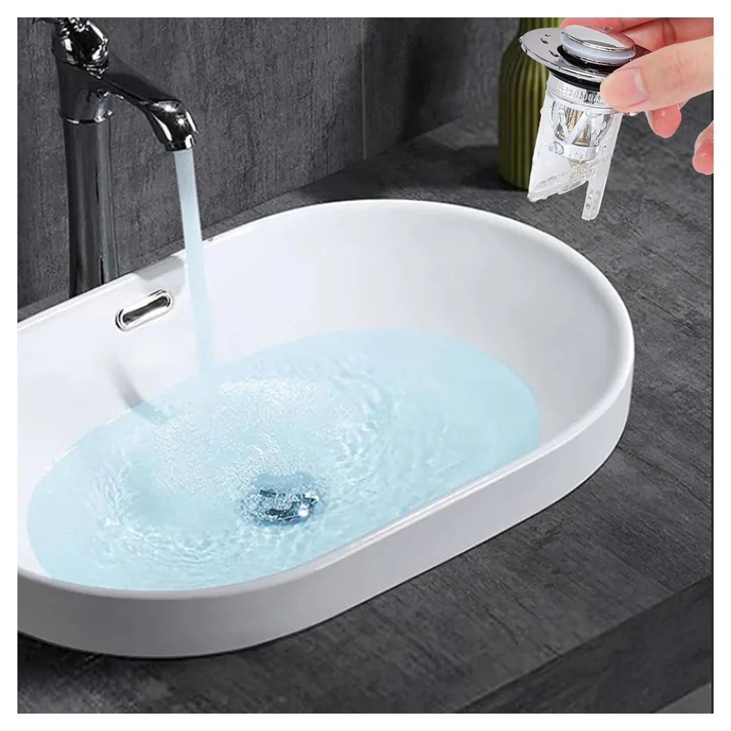 Filtro de fregadero universal Pop Up Cocina Filtro de baño Anti-Tloxging escape 87340