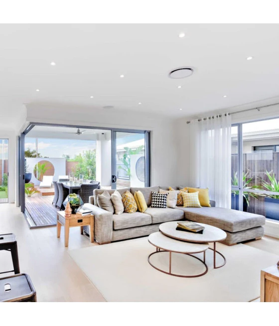 Spotlight 1W LED Techo empotrado IP20 Mini Spot Negro Marcadores de luz natural 00298