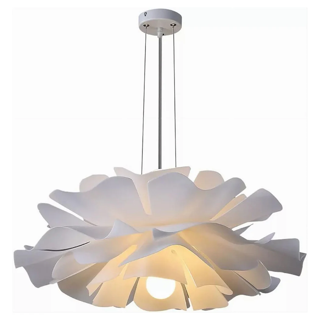 Suspensión en forma de flor Chandelier Pétalos Ataque de luz blanca E27 IP20 71607