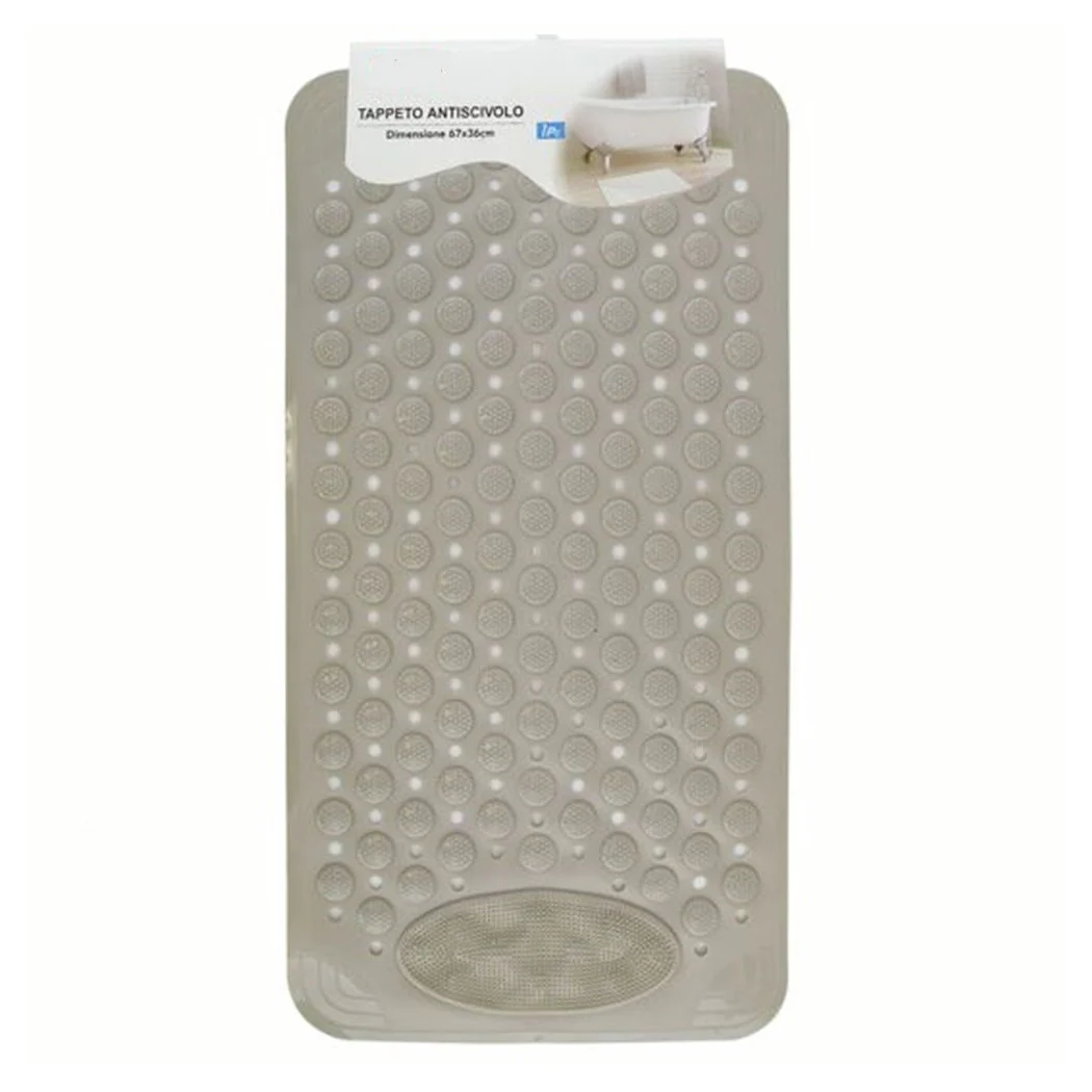 Tortora de alfombra antideslizante Tortora para ducha de bañera 67 x 36 cm 87557