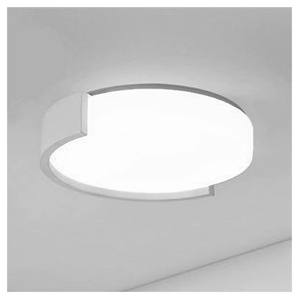 PLAFONIERA LED 24WATT CERCHIO BIANCO MODERN DE TONDA LUCE FREDDA 50101