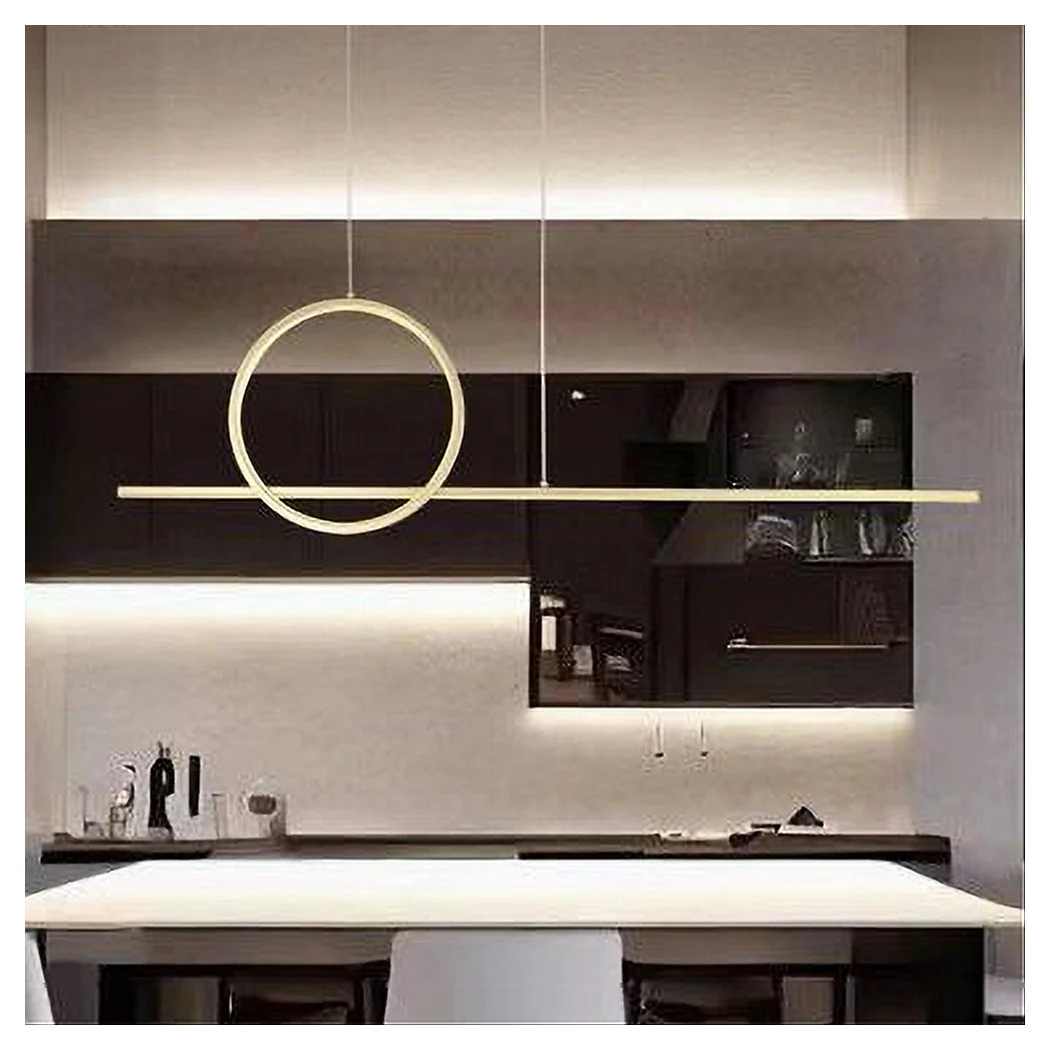 LED RESUMEN 48W DESIGN CERCHIO LINEA ORO IP20 CUCINA LUCE 6500K 33566