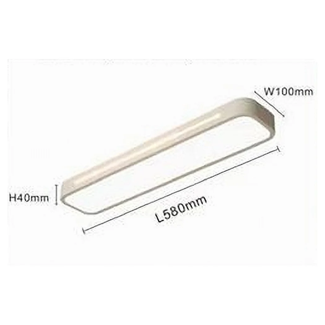 PLAFONIERA LED 18W BIANCO SOFFITTO RETAILES STRISCIA MODERN LUCE 6500K 50200