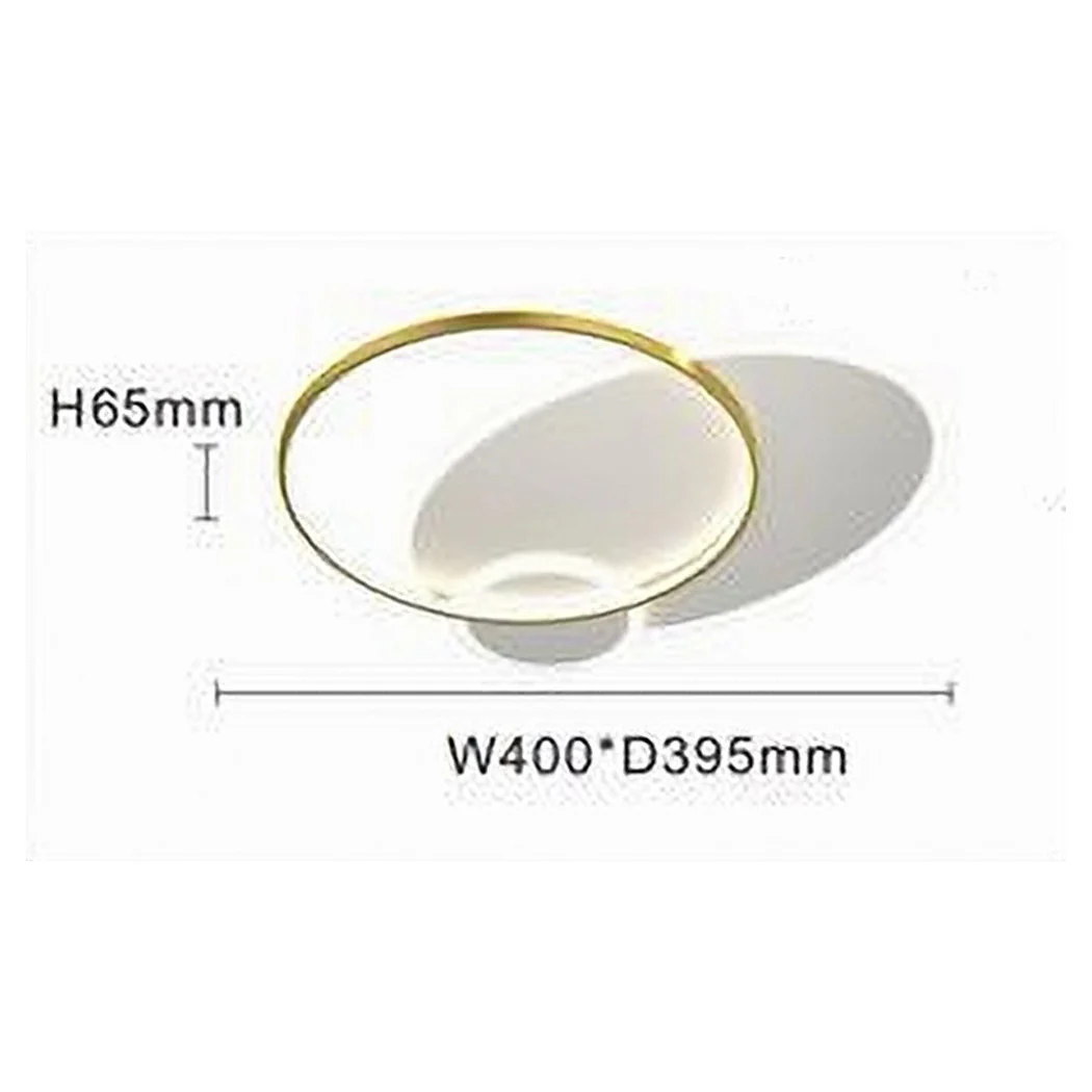 LED 42W Techo LED Círculo Blanco Oro Moderno Techo Rovo Luz Natural 71554