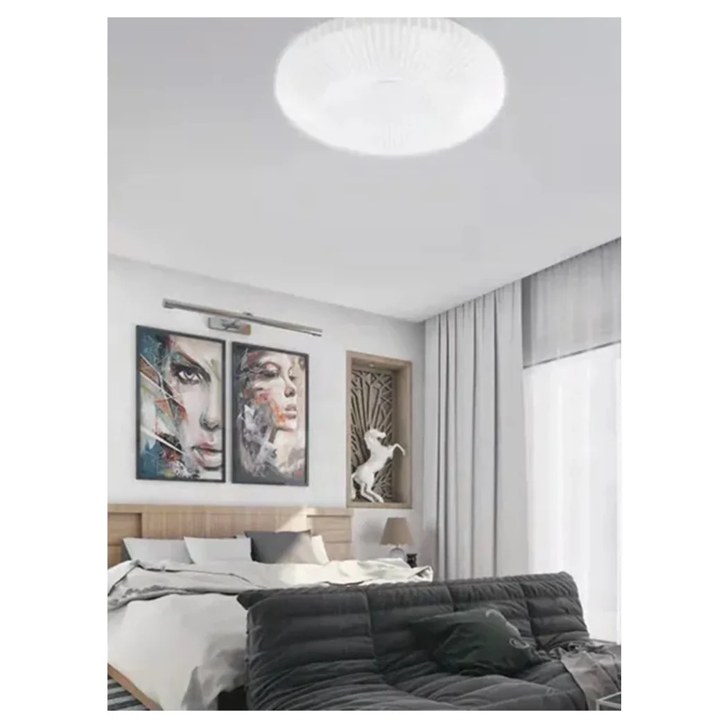 Luz de techo de techo 60 vatios Luz fría redonda 6500K FST-50A60086 49cm