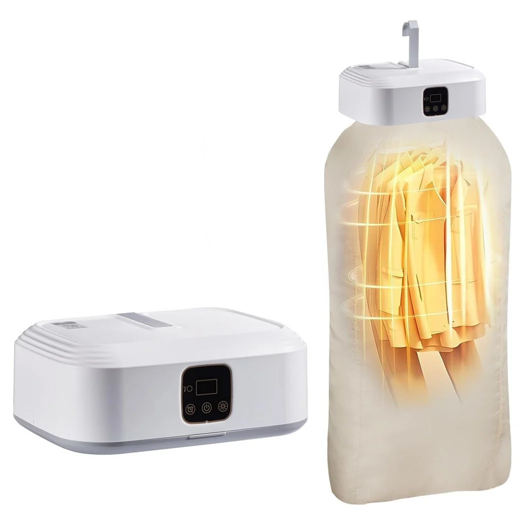 Secador portátil eléctrico con apagado automático Temporizador 1200W Aire caliente