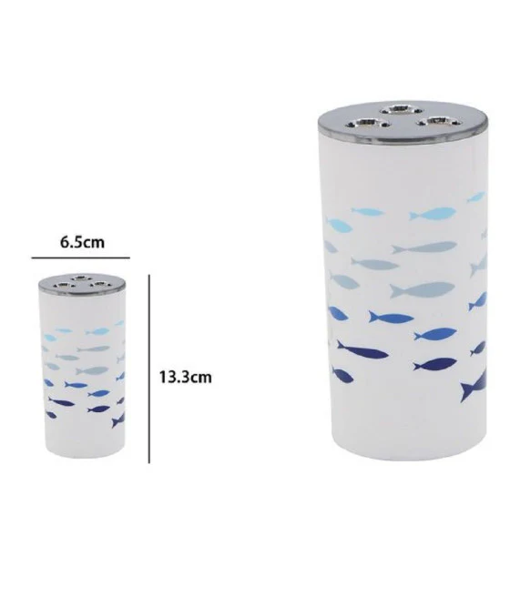 Toalla de natación Invitado en algodón suave 30x50 cm 65 gr color gris 79499