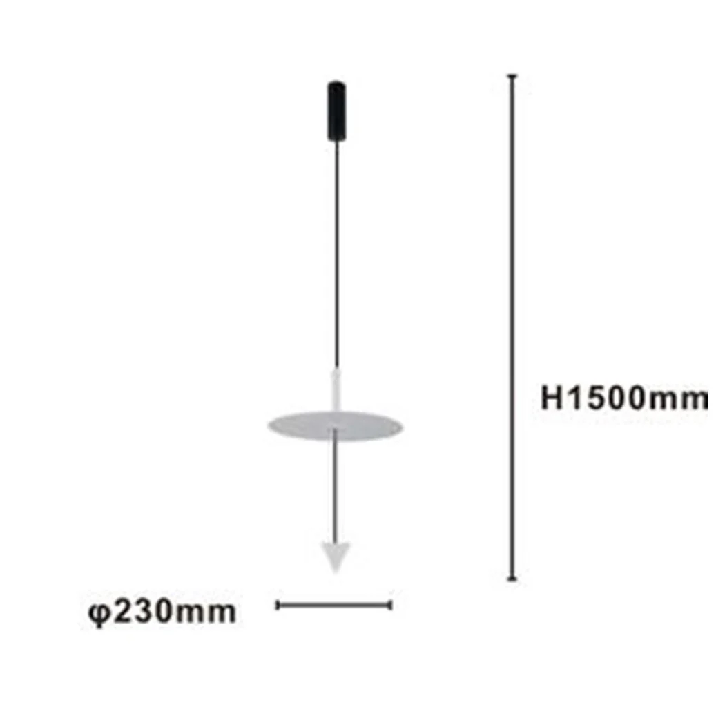 LAMPADA 12W LED 6500K DISCO Ø23CM CON BIANCO 32989