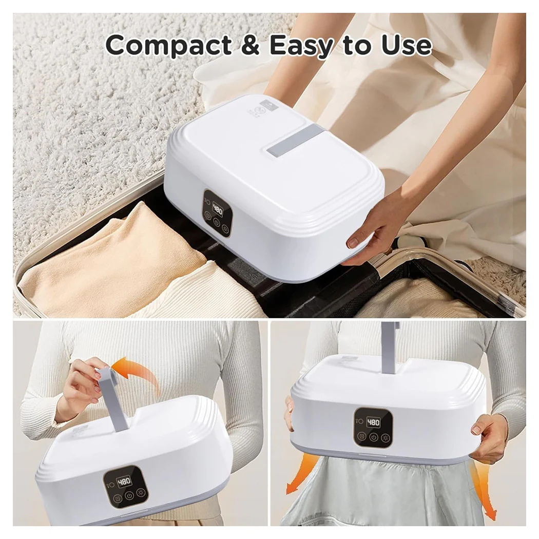 Secador portátil eléctrico con apagado automático Temporizador 1200W Aire caliente