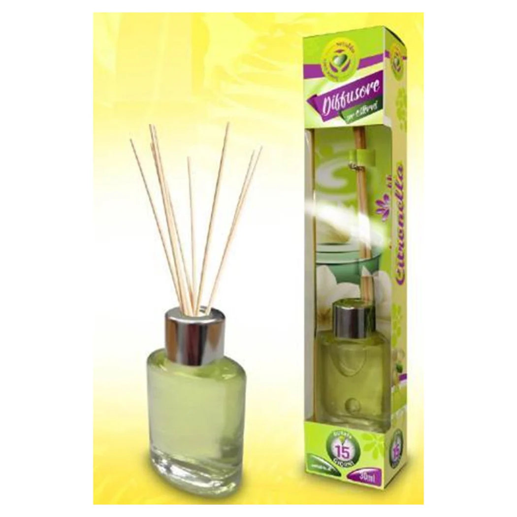 Set de 12pcs Difusor perfumado con 30 ml de palitos de Cyberella para exteriores 40047se