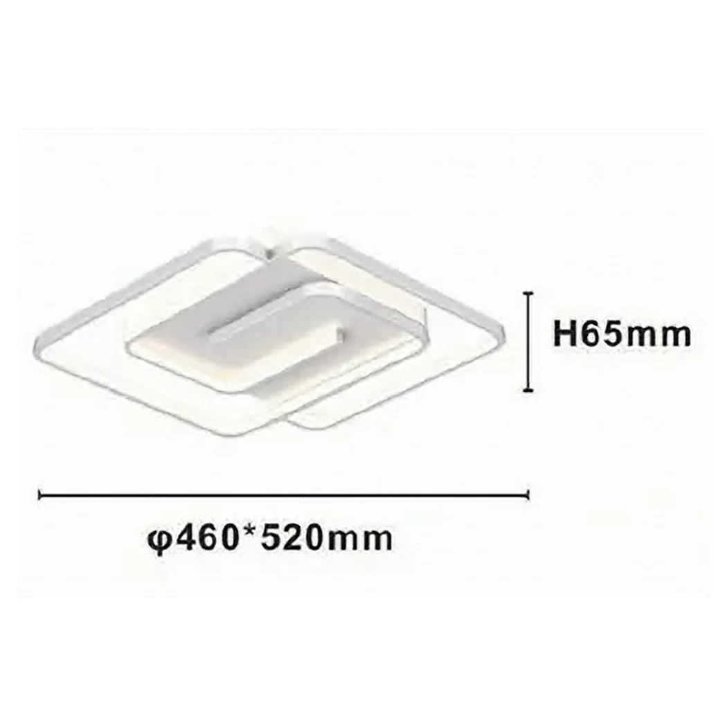 LED 48W Techo LED Spiral Vortex Light Techo Lámpara de techo 4000K 70616