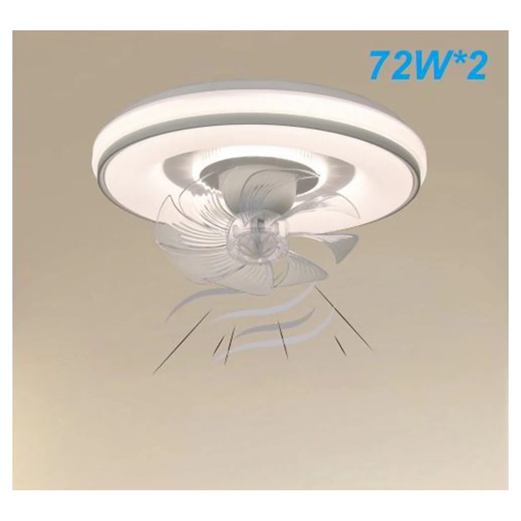 Luz de techo de techo con ventilador Lámpara de ventilador LED 3200K-6500K IP20 33245