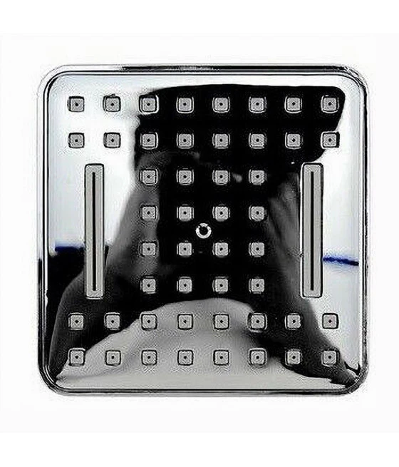 Tenedor de ducha de ducha Multi-croissant Titular de baño moderno 8.5 x 25 cm 87526