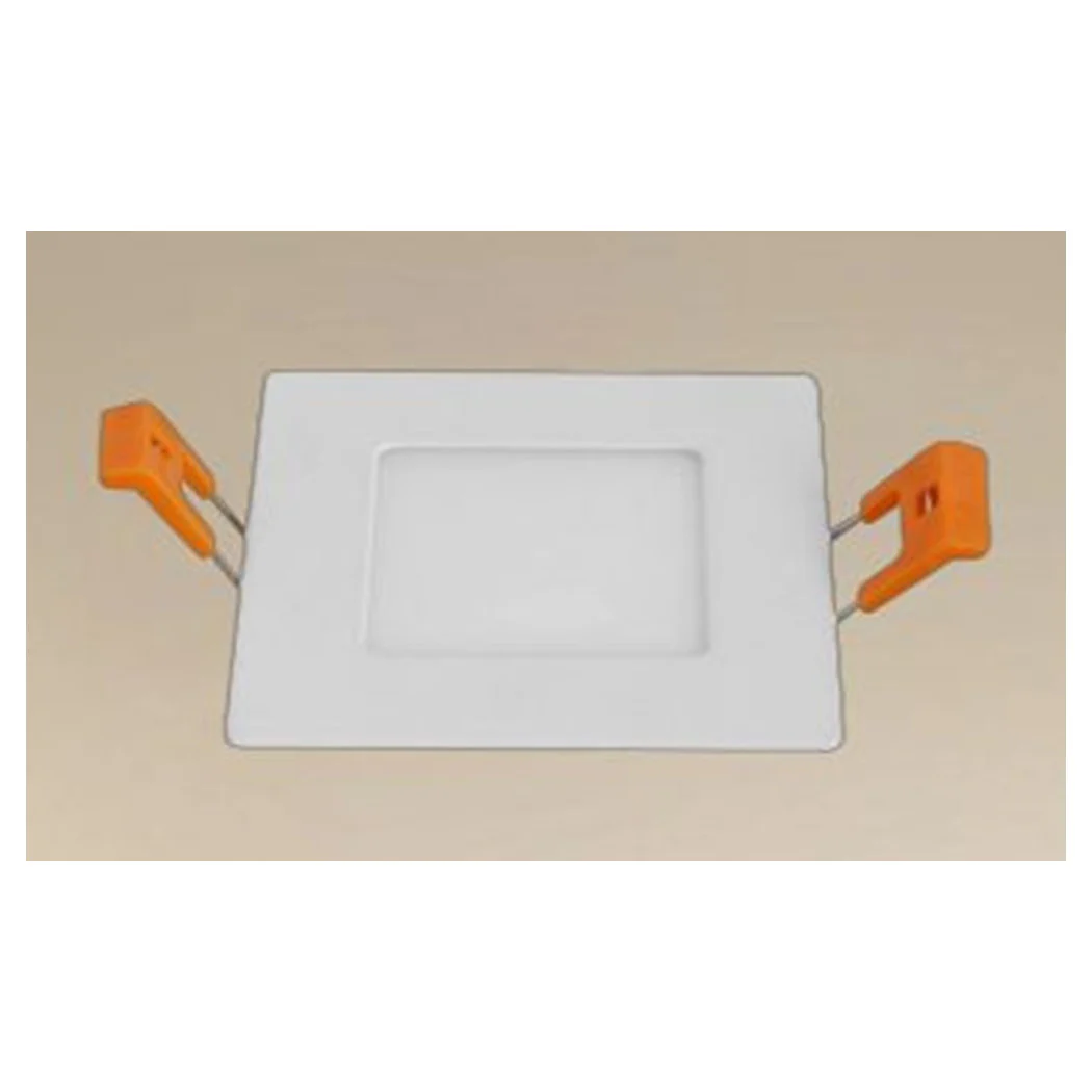 Panel LED 3 vatios de cuadrado blanco 65 mm Light 3000K-6500K IP20 00076