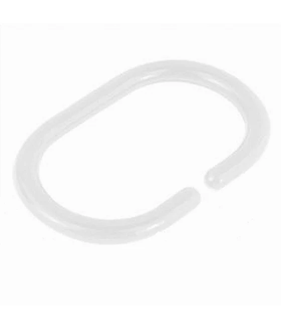 Baño de baño de cortina de ducha 12 ganchos impermeable corazones rojos rosa 240x200cm 87562