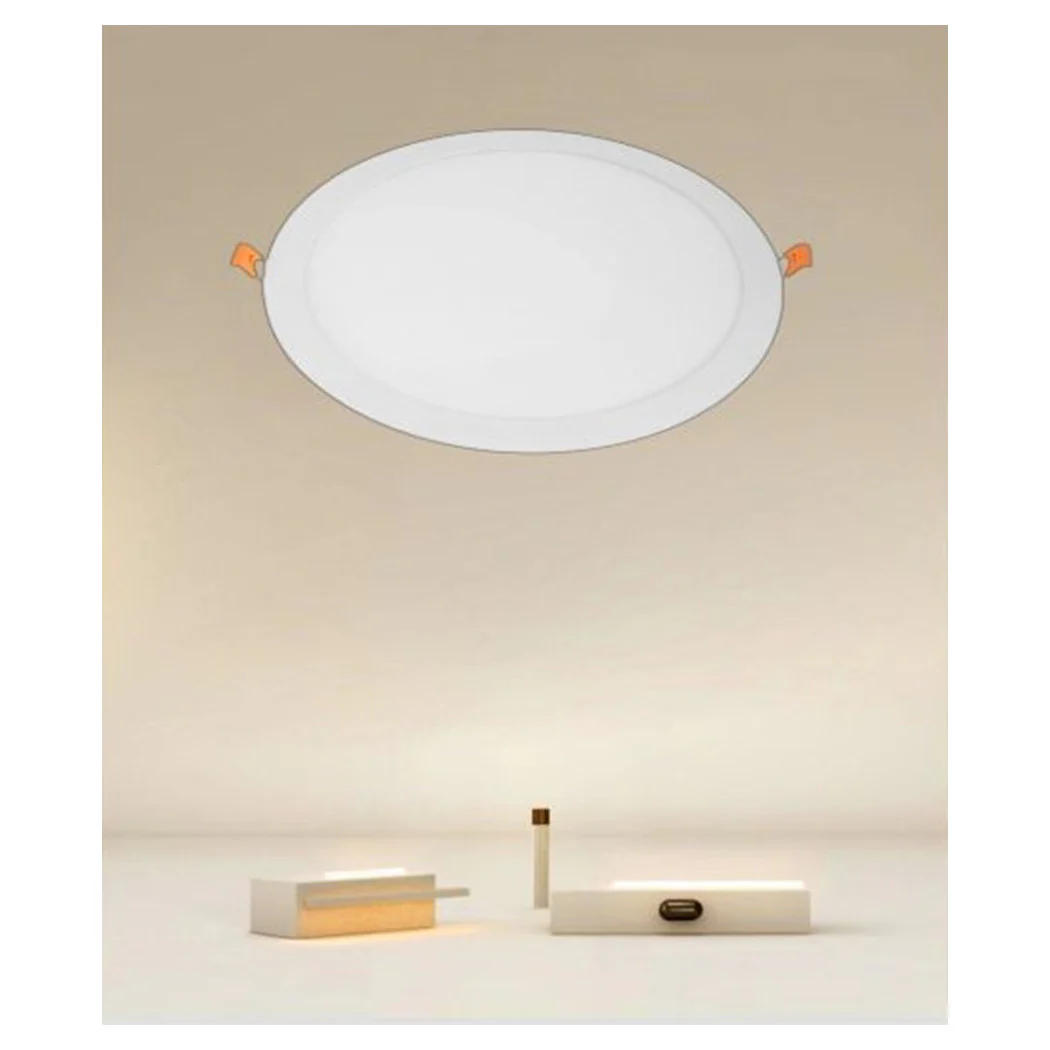 LED 24 vatios redondos redondos redondos Ø300mm Light 3000K-6500K IP20 00069