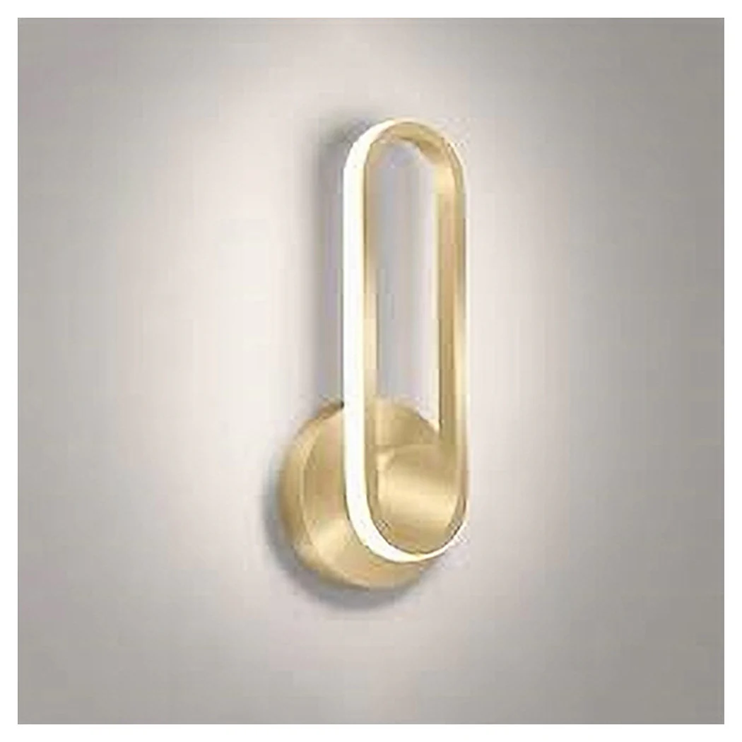 Luz de pared LED 13 vatios vertical orientable vertical luz de oro 50353