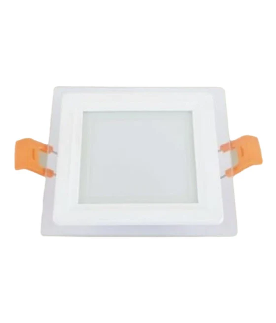 LED 60W 2 QUADRATI CON TELECOMANDO DESIGN MODERN ORO 71200