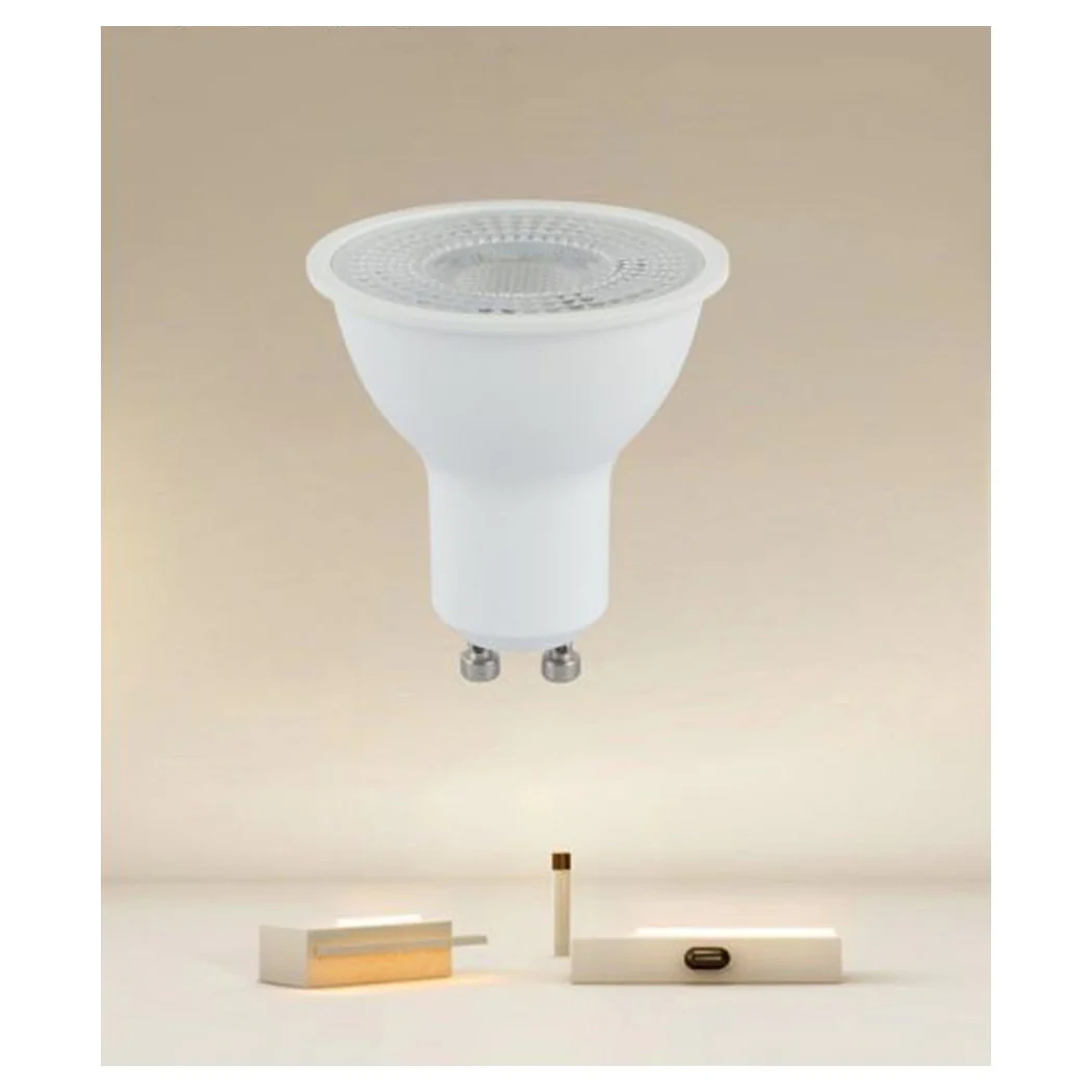 Bombilla LED GU10 5 WATT 715 LM Luz de frío blanco 6500K IP20 00502