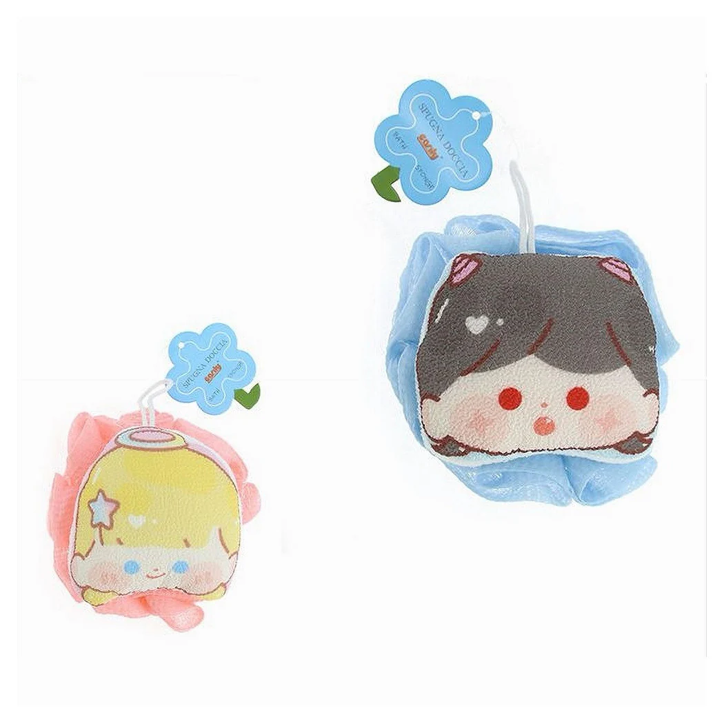 Retina Esponja para ducharse en la red de baño Bluega Buquea Diablo Cuerpo Piel 10749