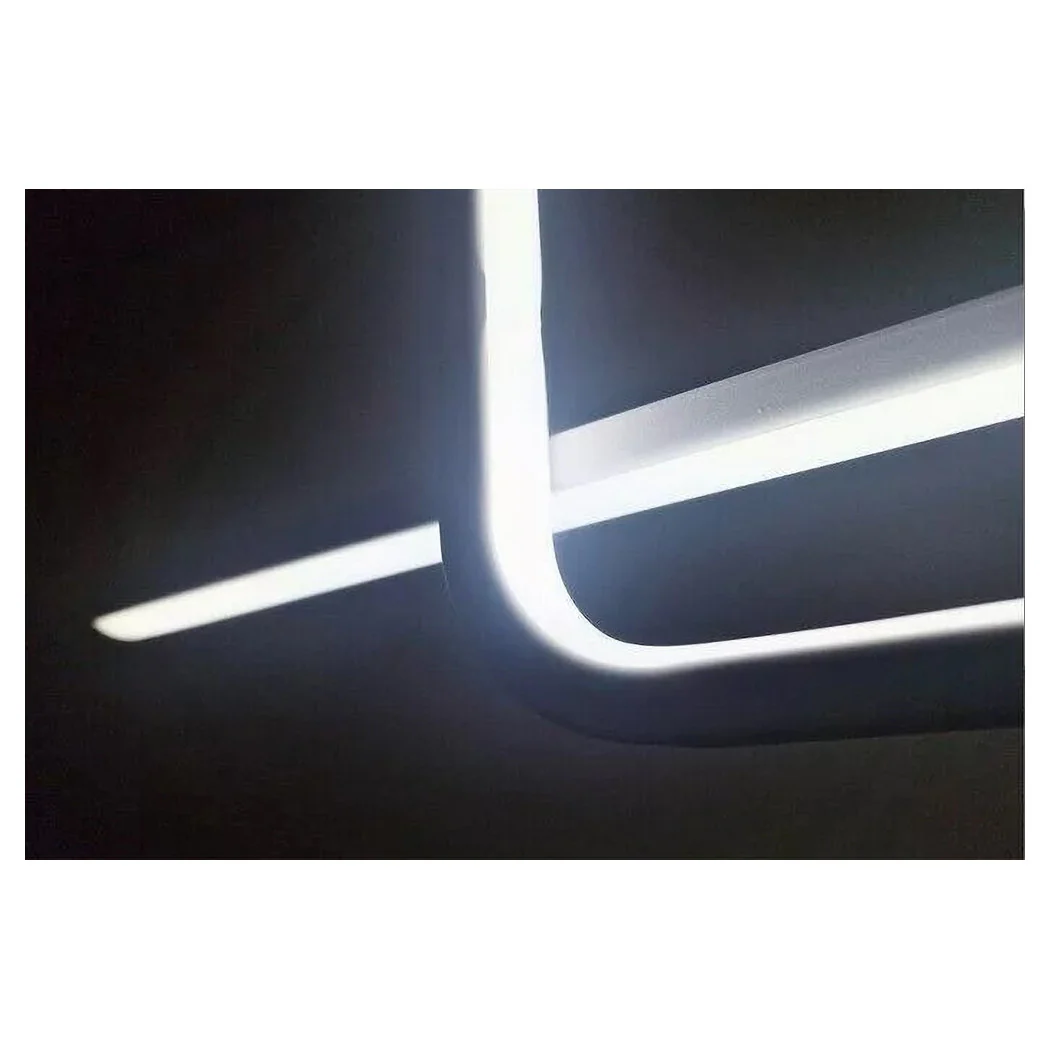 Suspensión LED araña 48W diseño cuadrado línea blanca IP20 Light 4000k 33559