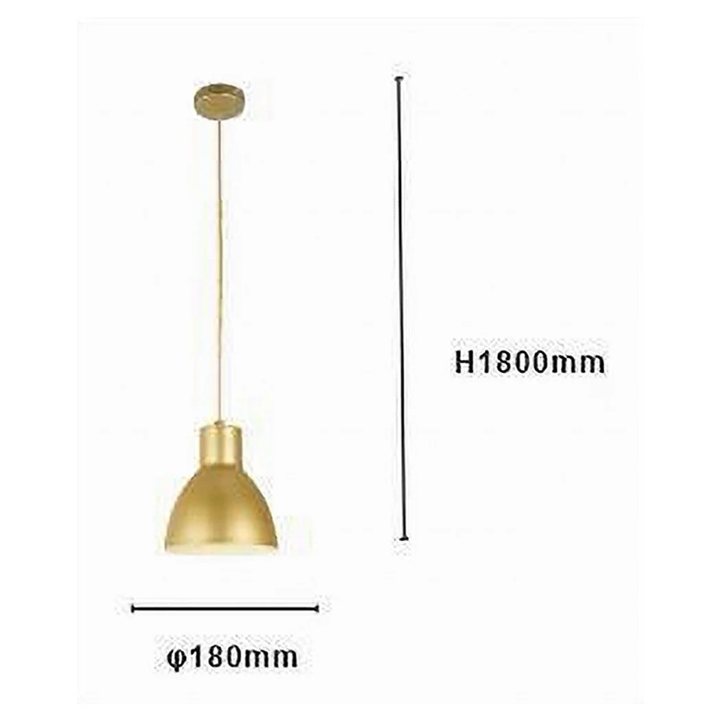 Colgante Araña E27 Hierro Contemporáneo Lámpara contemporánea Shell White Gold 33276