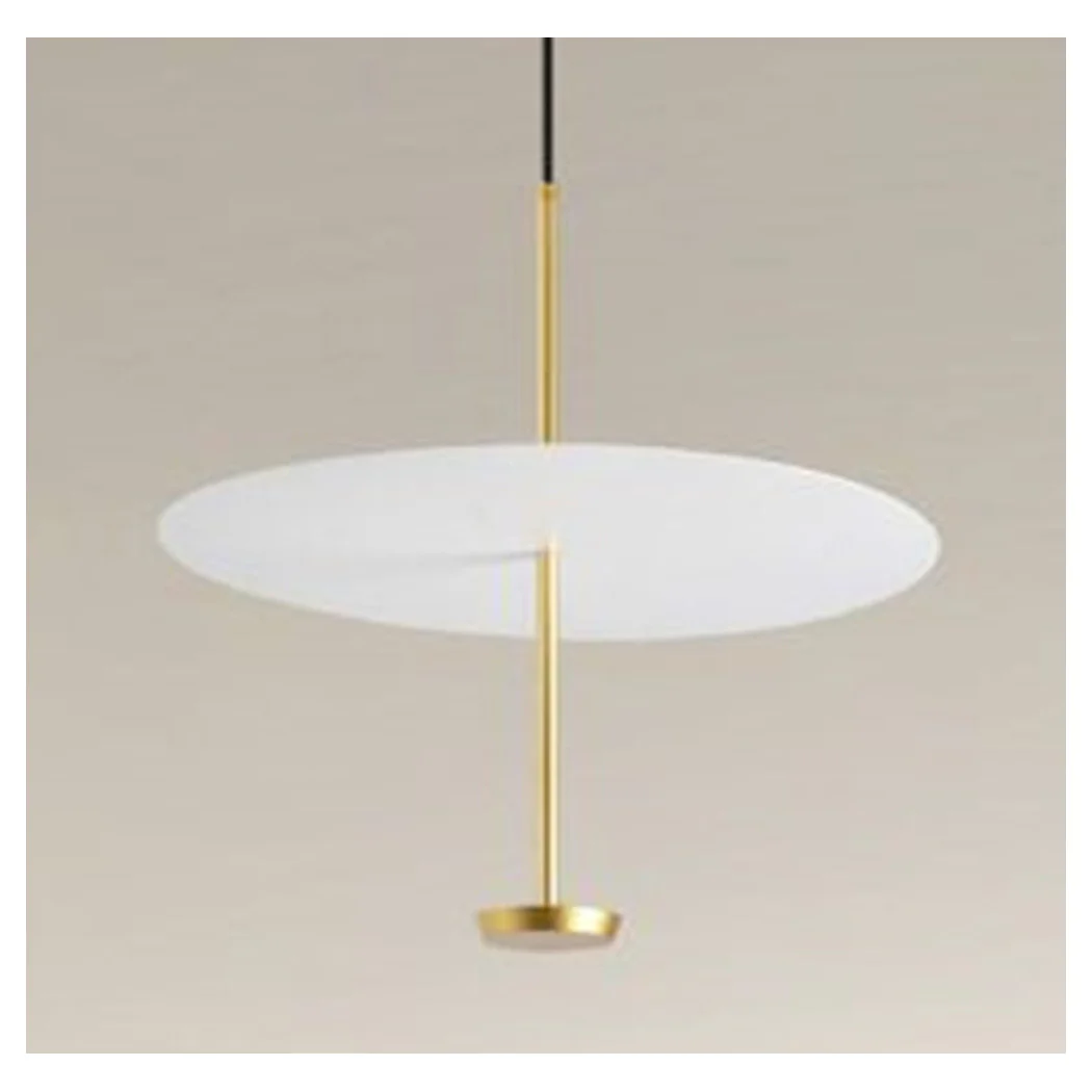 LUZ SUMMARY 6500K LED 18W DISCO PARALUM PIATTO BIANCO ORO TONDO 33207